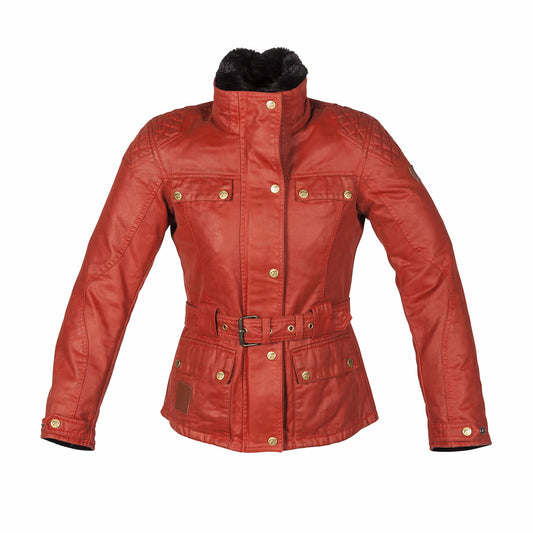 Hartbury Rouge Red Textile Motorcycle Jacket