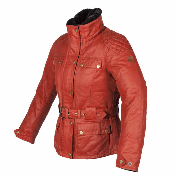 Hartbury Rouge Red Textile Motorcycle Jacket