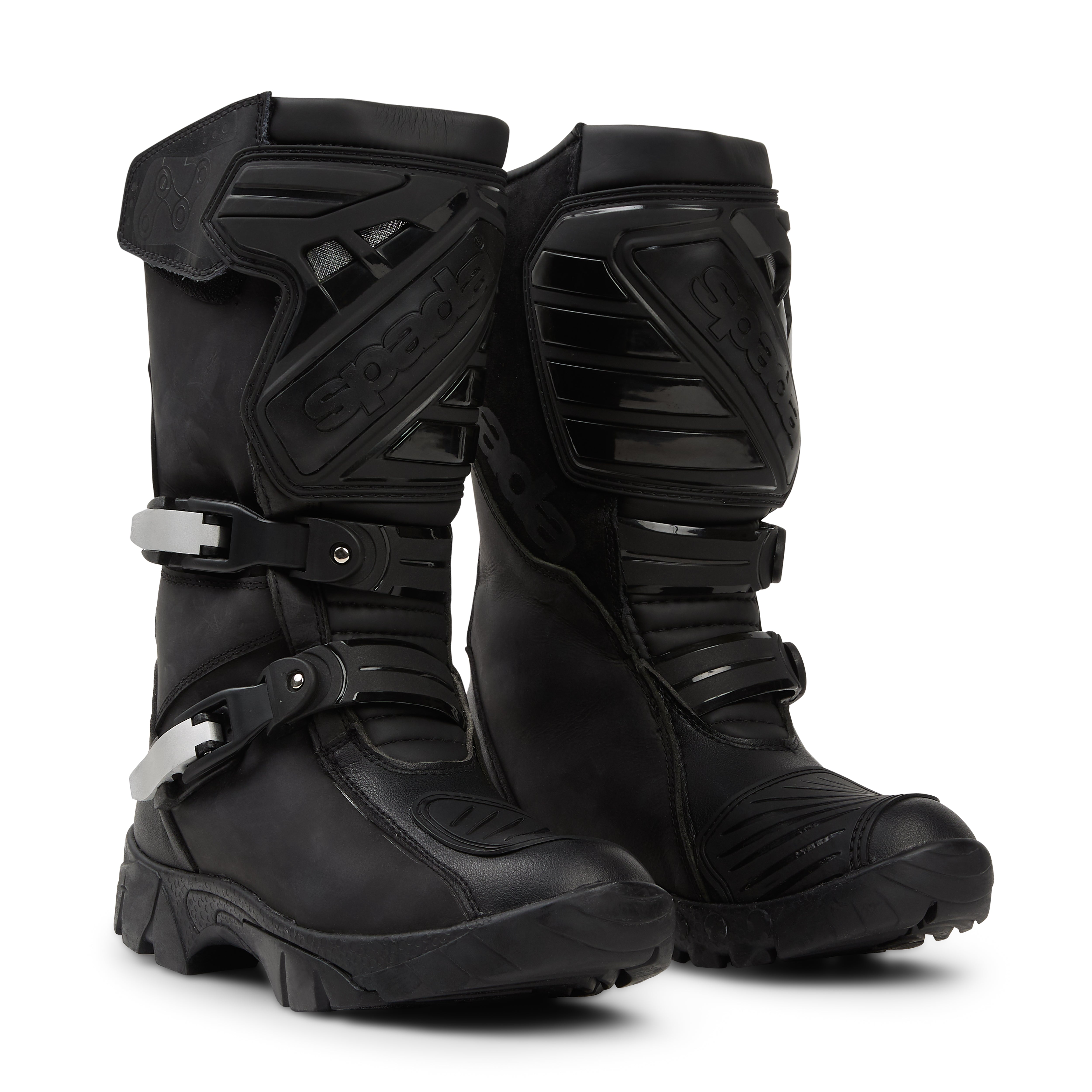 Raider Black Waterproof Motorcycle Boots