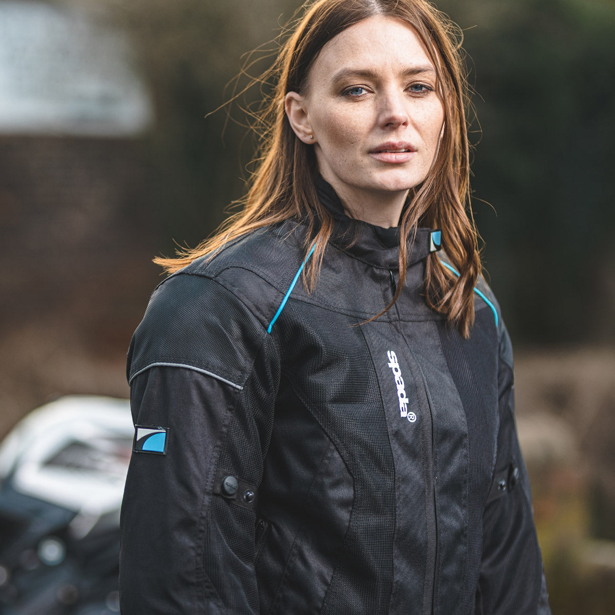 Air Pro Seasons Ladies Black Motorcycle Jacket