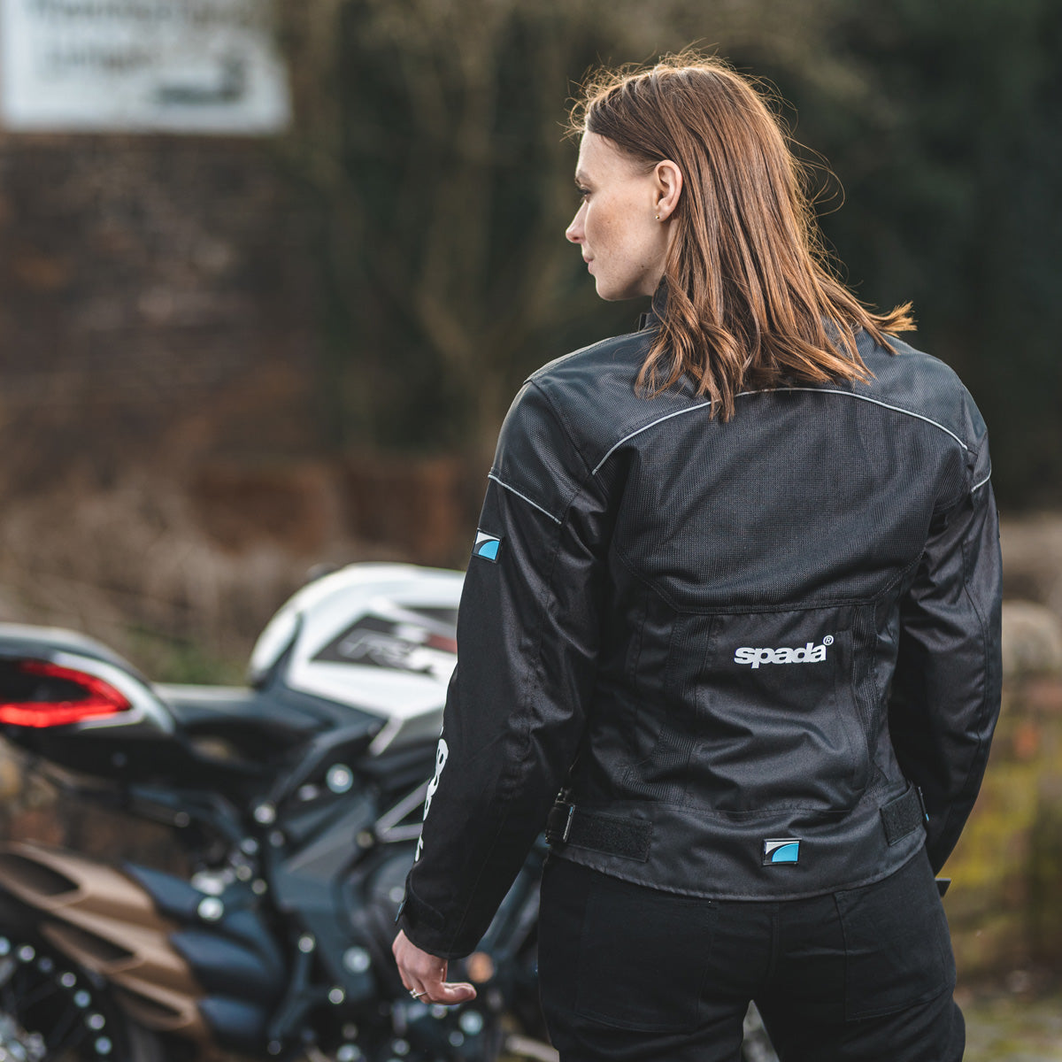 Air Pro Seasons Ladies Black Motorcycle Jacket