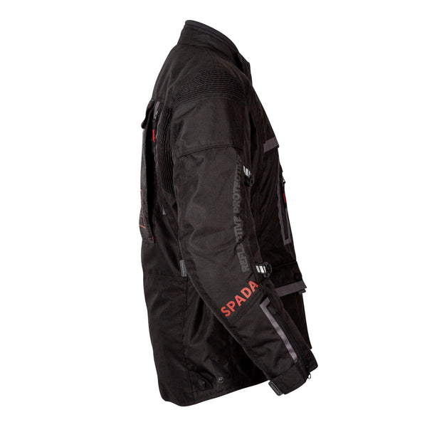 Tucson Black Motorcycle Jacket