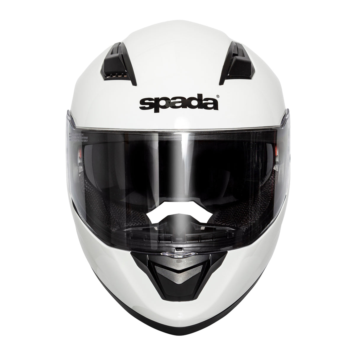 SP17 White Full Face Motorcycle Helmet
