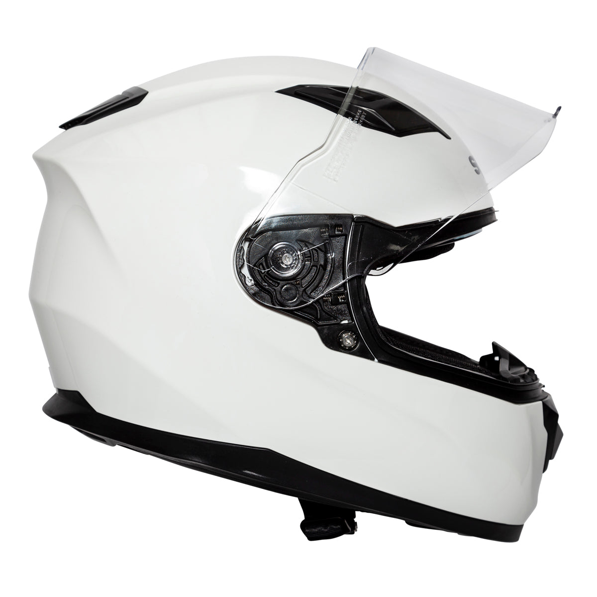 SP17 White Full Face Motorcycle Helmet