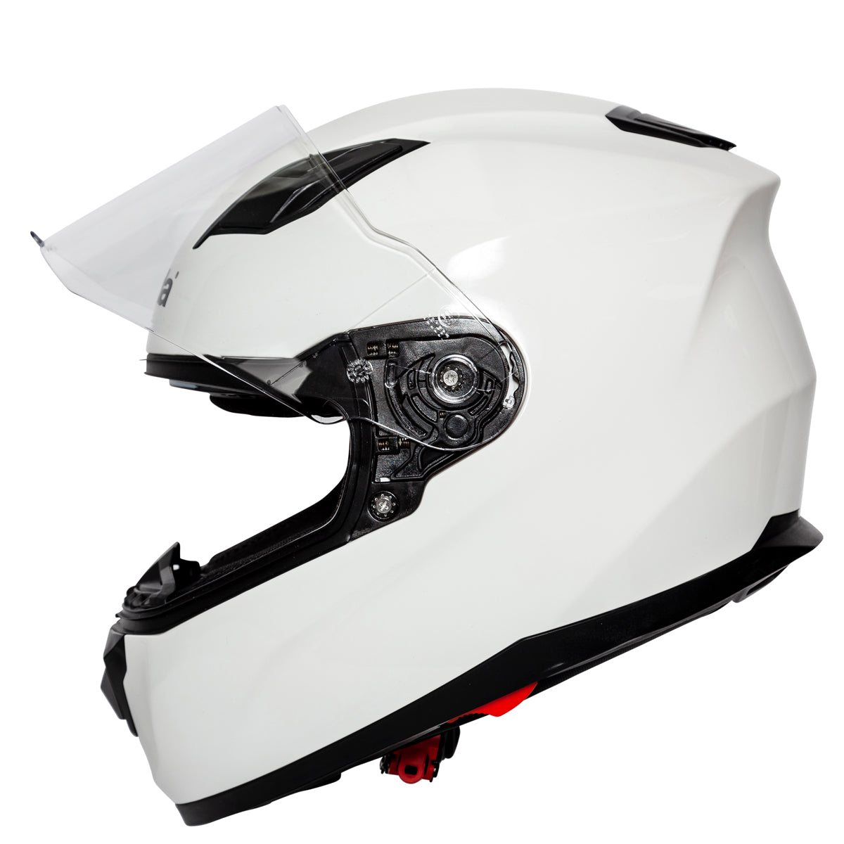 SP17 White Full Face Motorcycle Helmet
