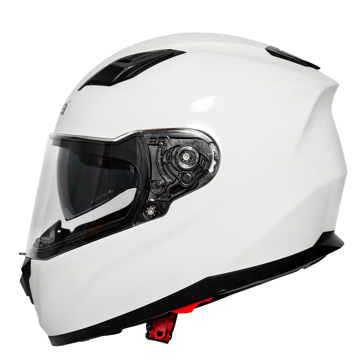 SP17 White Full Face Motorcycle Helmet