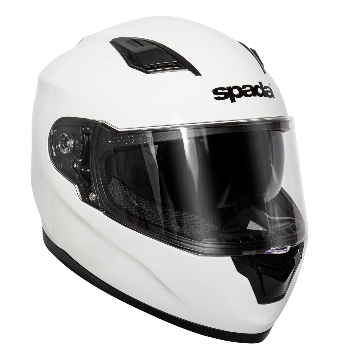 SP17 White Full Face Motorcycle Helmet