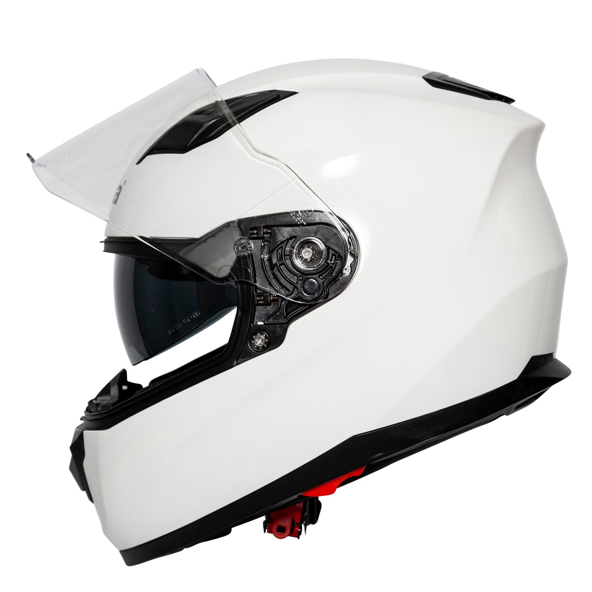 SP17 White Full Face Motorcycle Helmet