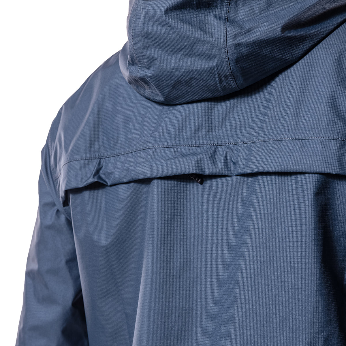 closeup of back details of jacket