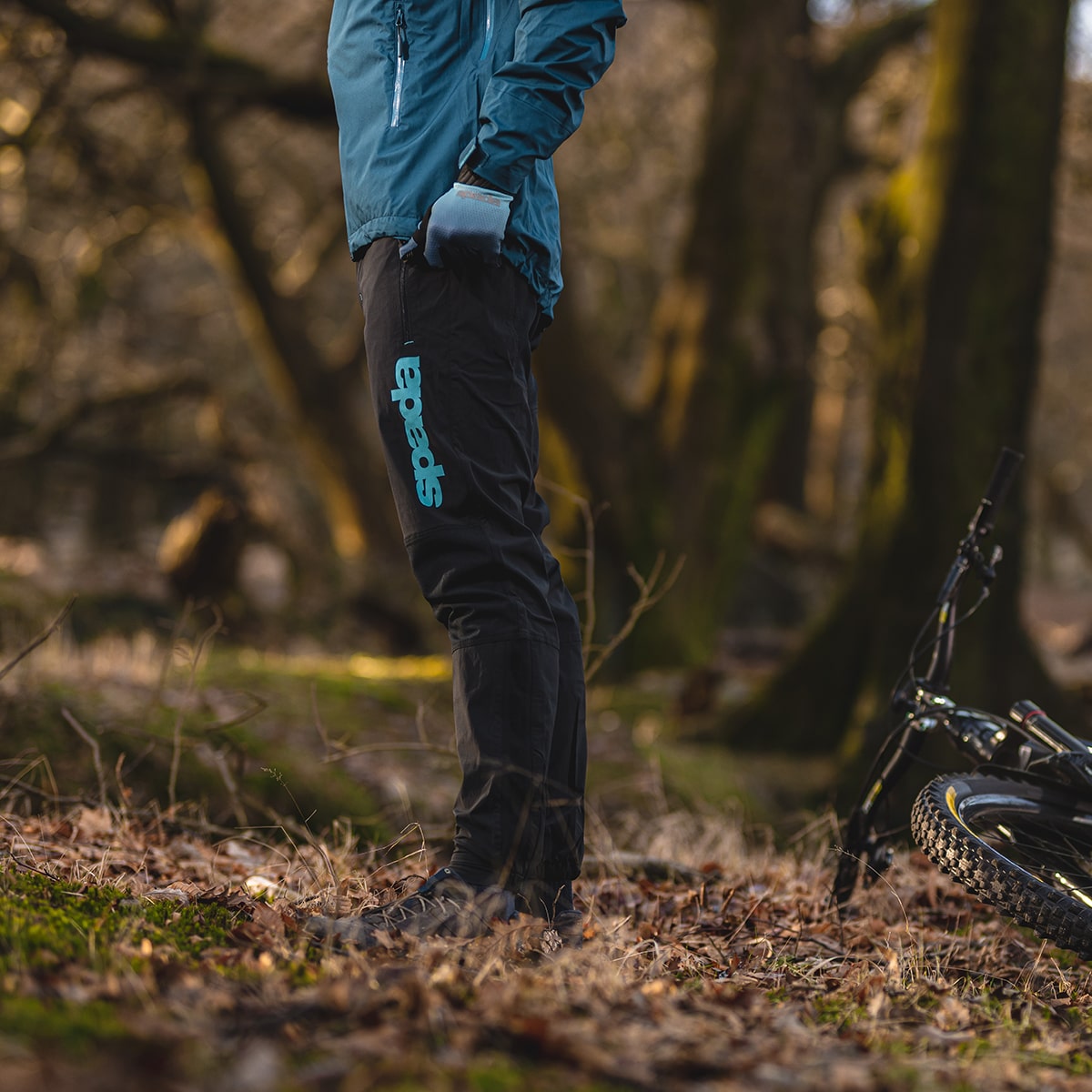 MTB Route Black Mountain Biking Trousers