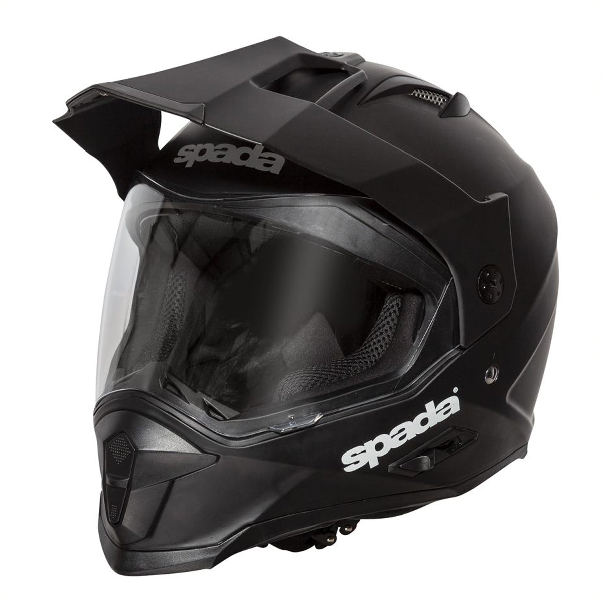 Intrepid 2 Matt Black Full Face Motorcycle Helmet