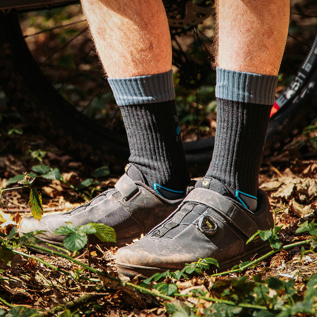 MTB Hydro Black & Grey Stormy Socks