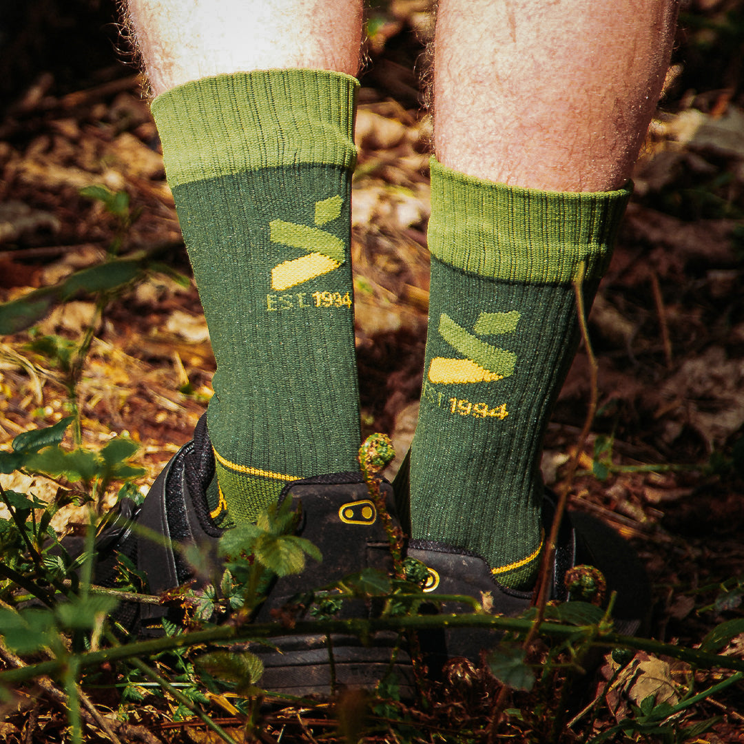 MTB Hydro Olive Green Socks
