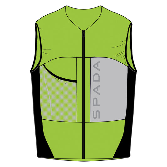 Spada Spark Visibility Vest Yellow Fluo