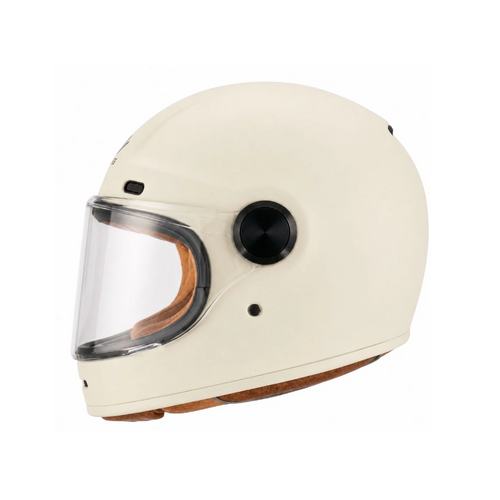 Prophet Off White Full Face Motorbike Helmet