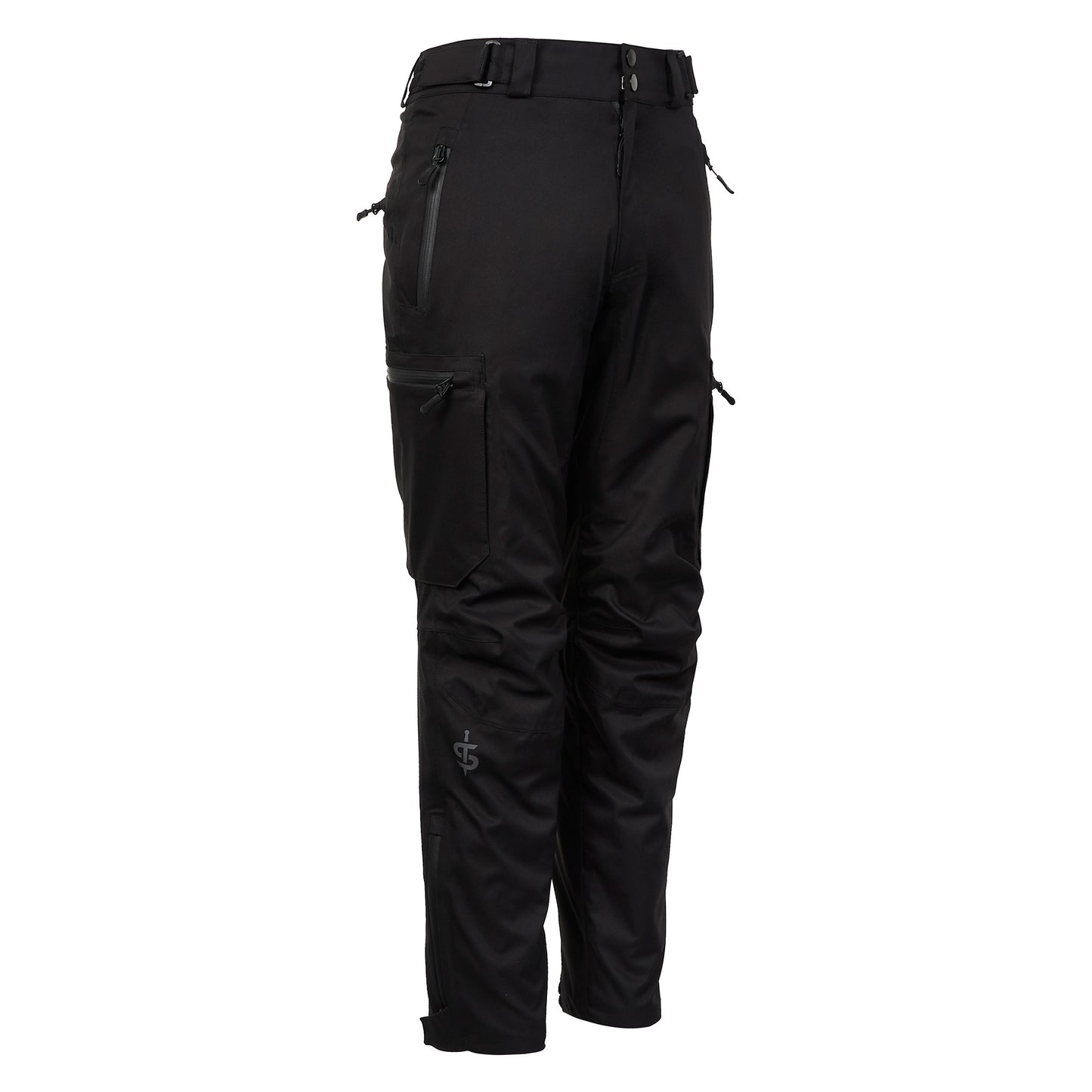 Duel Black Cargo Motorcycle Trousers