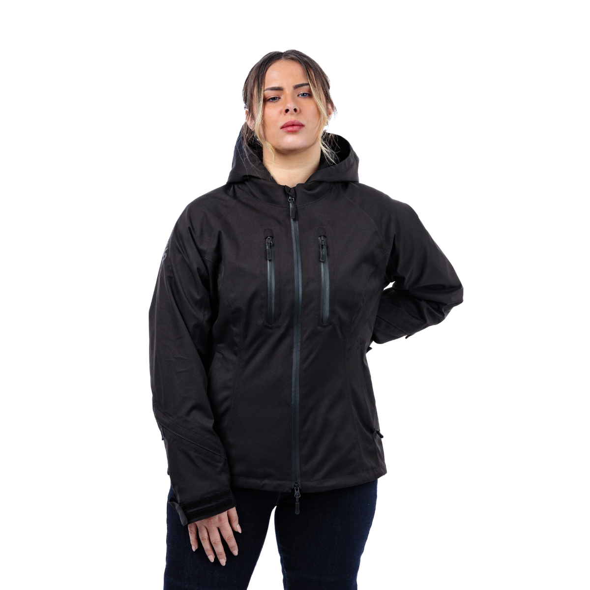 Lula Black Ladies Motorcycle Jacket