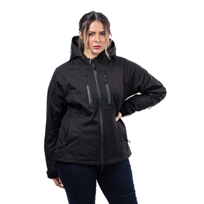 Lula Black Ladies Motorcycle Jacket