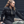 Tura Trucker Solid Black Ladies Motorcycle Denim Jacket - Grace Webb Edit