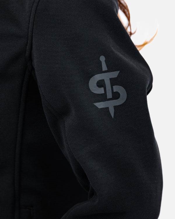 Blade Black Zip Up Motorcycle Hoodie
