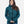 Blade Coral Blue Zip Up Motorcycle Hoodie