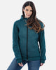 Blade Coral Blue Zip Up Motorcycle Hoodie