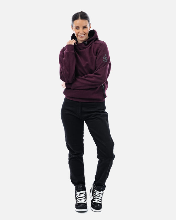 Blade Port Red Motorcycle Hoodie