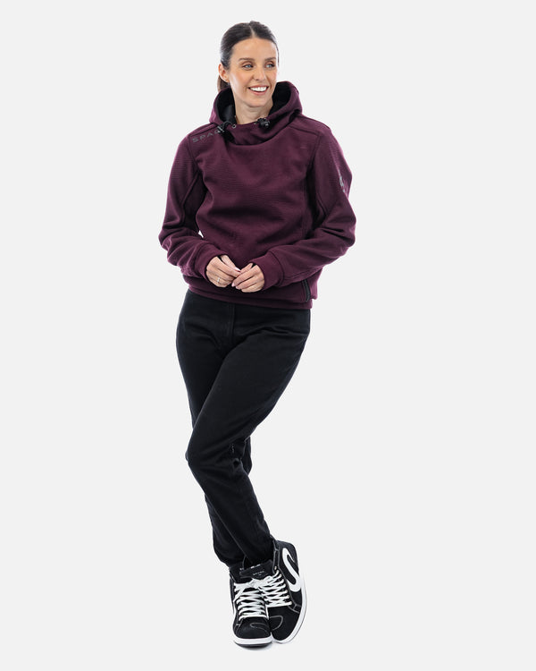 Blade Port Red Motorcycle Hoodie