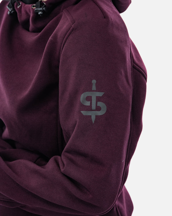 Blade Port Red Motorcycle Hoodie