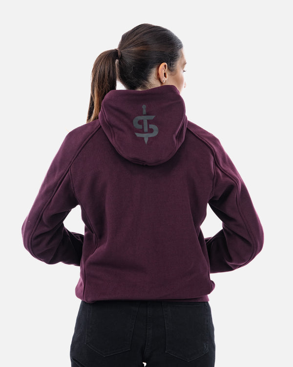 Blade Port Red Motorcycle Hoodie