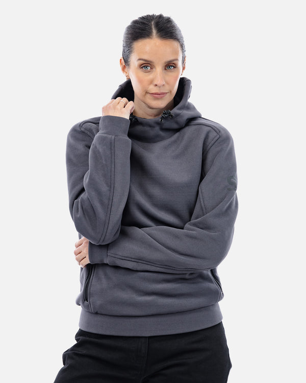 Blade Grey Turbulence Motorcycle Hoodie