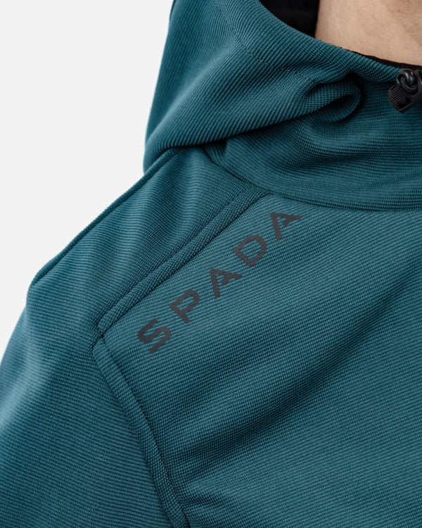 Blade Coral Blue Motorcycle Hoodie