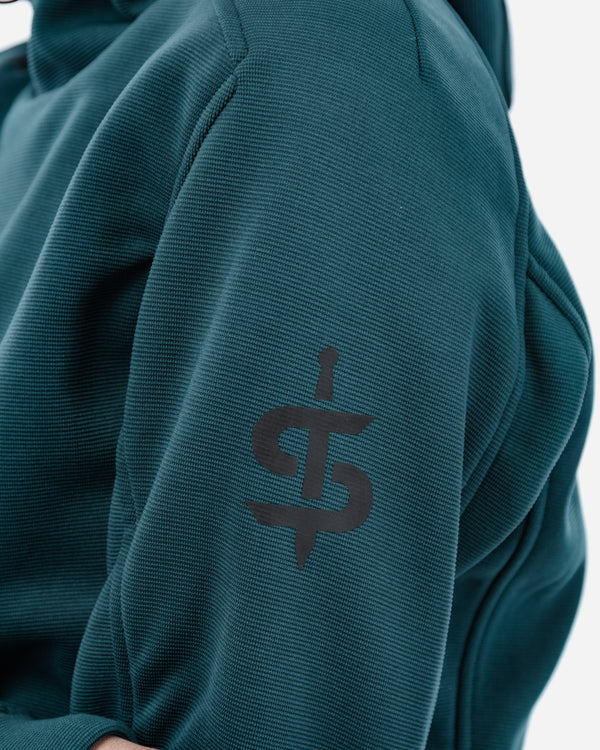 Blade Coral Blue Motorcycle Hoodie