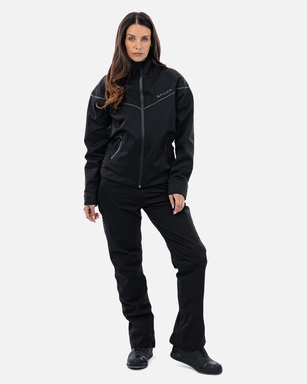 Dash Black Ladies Motorcycle Jacket