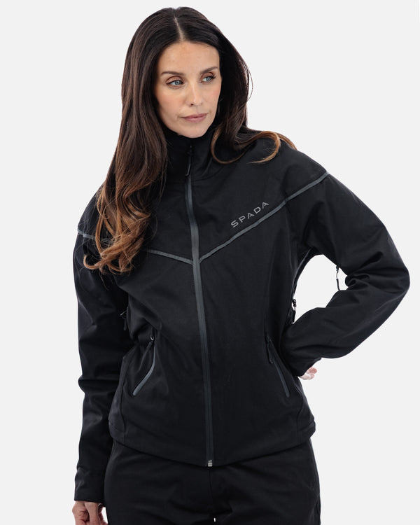 Dash Black Ladies Motorcycle Jacket