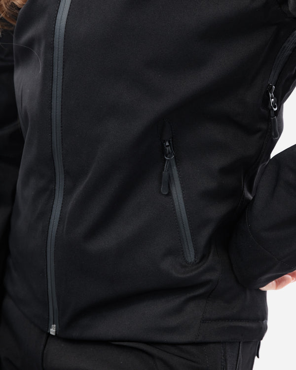 Dash Black Ladies Motorcycle Jacket