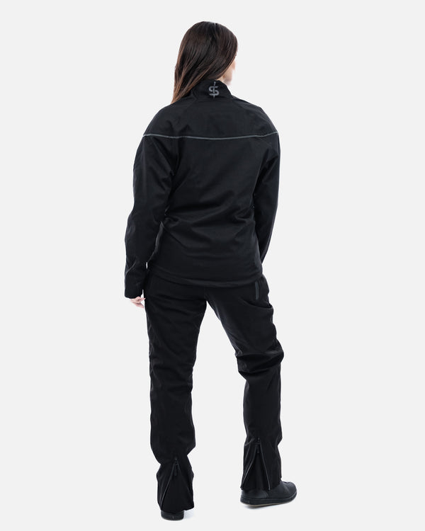 Dash Black Ladies Motorcycle Jacket