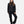 Bella Black Quilted Ladies Motorcycle Jacket