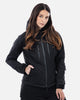 Bella Black Quilted Ladies Motorcycle Jacket