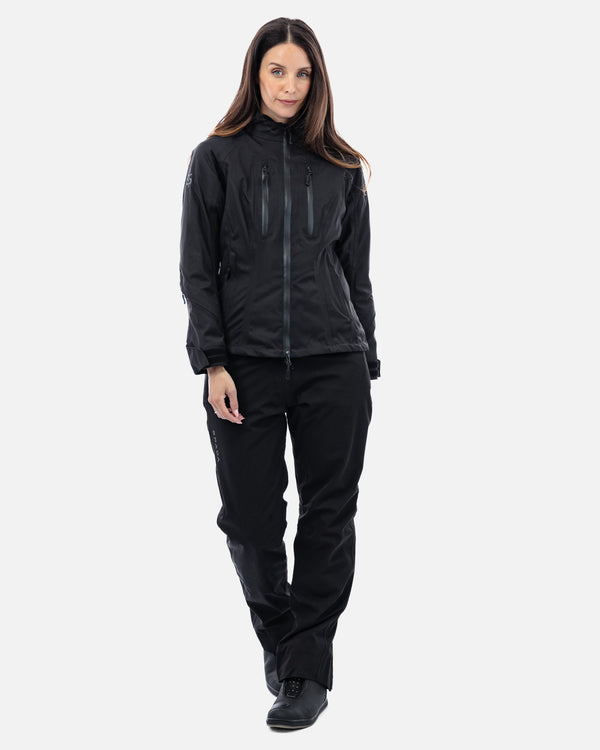 Lula Black Ladies Motorcycle Jacket