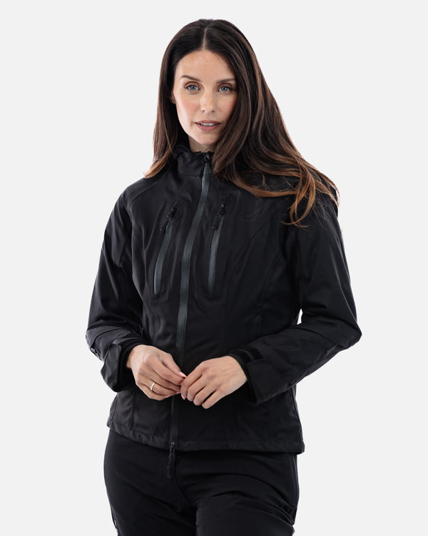 Lula Black Ladies Motorcycle Jacket