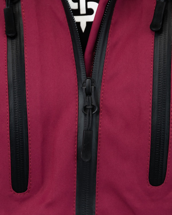 Lula Port Red Ladies Motorcycle Jacket