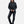 Lancer Ladies Black Leather Motorcycle Jacket