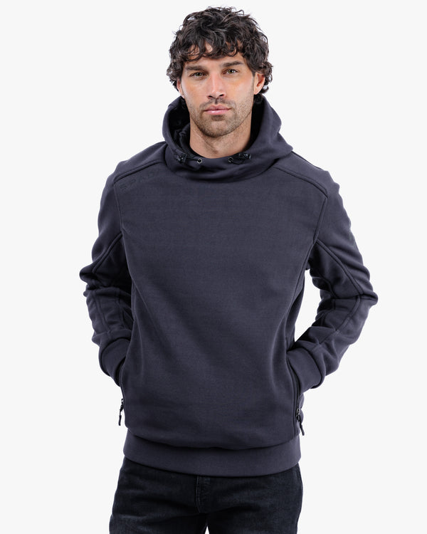 Blade Grey Turbulence Unisex Motorcycle Hoodie