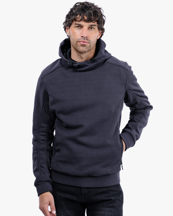 Blade Grey Turbulence Unisex Motorcycle Hoodie