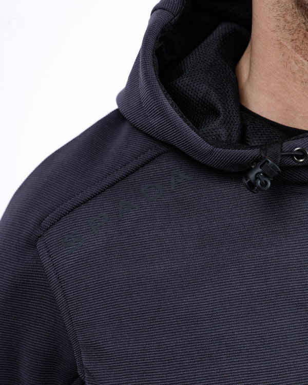 Blade Grey Turbulence Unisex Motorcycle Hoodie