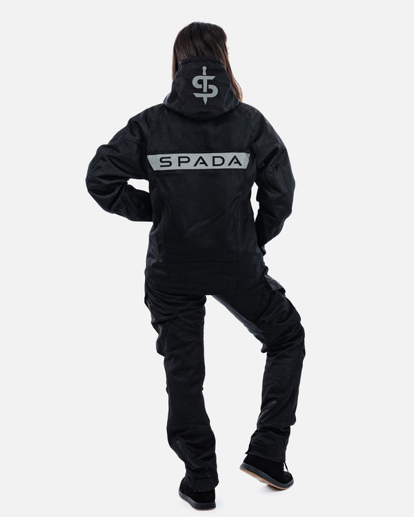 Hooded Air Black Ventilated Motorcycle Jacket