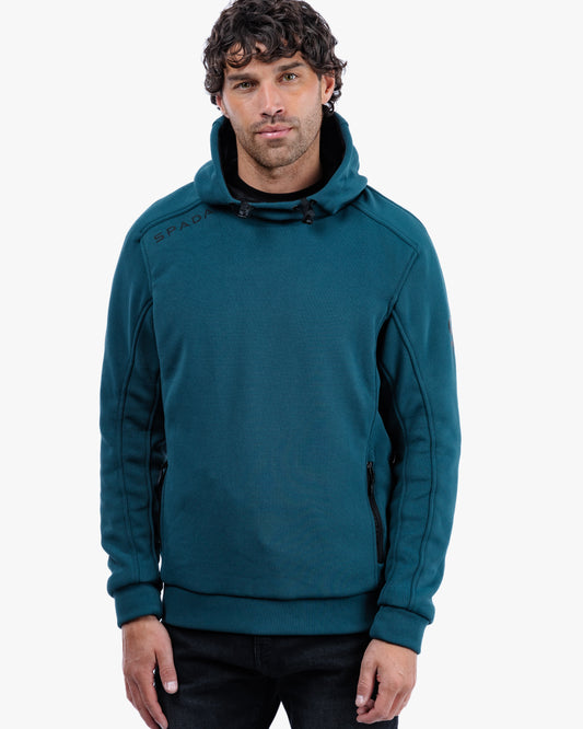 Blade Coral Blue Unisex Motorcycle Hoodie