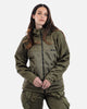 Hooded Air Olive Green Ventilated Motorcycle Jacket