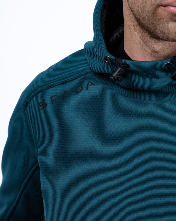 Blade Coral Blue Unisex Motorcycle Hoodie